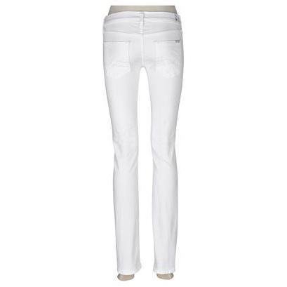 7 For All Mankind Jeans Straight Weiß