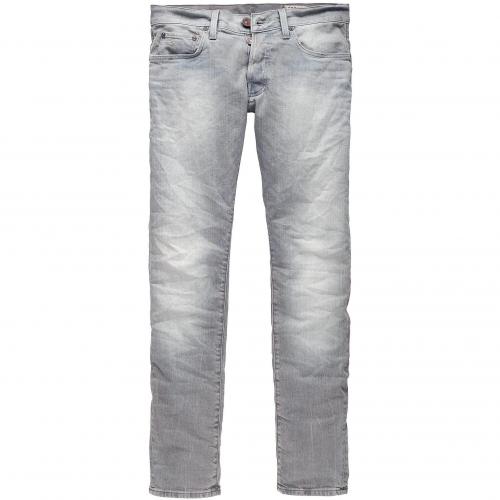 G-Star Herren Jeans 3301 Super Slim 424 Grau