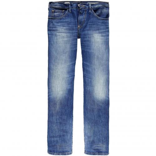 Hilfiger Denim Herren Jeans Woody Comfort Blue Washed