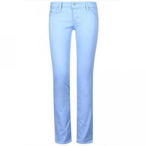 Mustang - Slim Modell Lily Tube Coloured Stretch Denim Farbe Helle Waschung