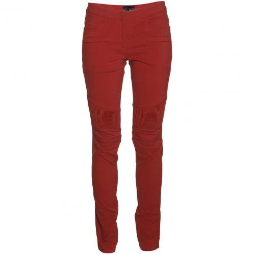 Philipp Plein Couture Pants Biker Red