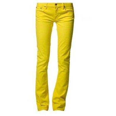 Ralph Lauren blau Label Jeans gelb