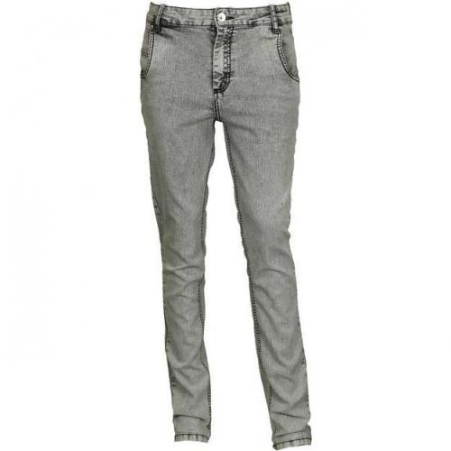Ready To Fish Jeans Princeton im Bleached-Look black/washed