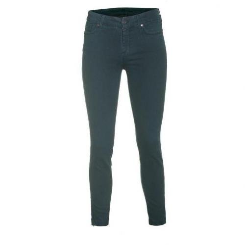 Seven For All Mankind Tailored Cropped Dark Forest