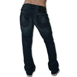 True Religion Herren Jeans Bobby Super T Straight Leg