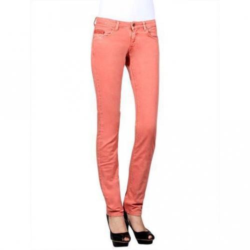 Unlimited - Hüftjeans Modell Woman Regular Corallo Farbe Koral