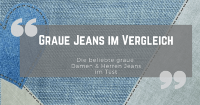 Graue Jeans