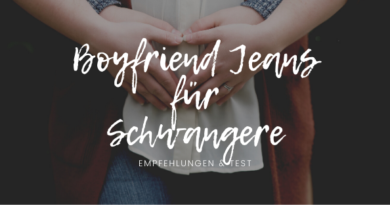 Boyfriend Jeans für Schwangere