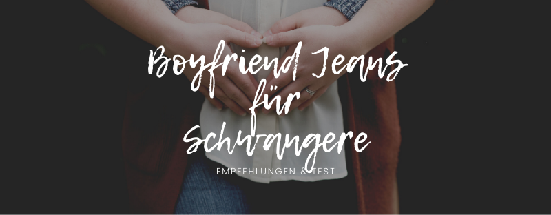 Boyfriend Jeans für Schwangere