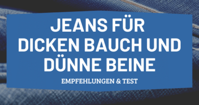 Jeans für dicken Bauch und dünne Beine Vergleich