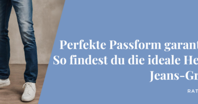 Perfekte Passform garantiert: So findest du die ideale Herren Jeans-Größe!