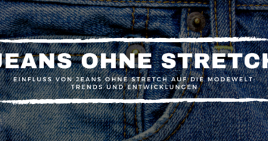 Der Einfluss von Jeans ohne Stretch auf die Modewelt: Trends und Entwicklungen