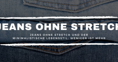Jeans ohne Stretch und der minimalistische Lebensstil: Weniger ist mehr